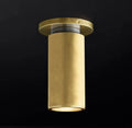 Champeaux Brass Flushmount 4½”D - Lamps Moon