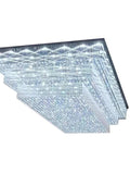 Modern Extra 2/3 Tiered Flush Mount Crystal Chandelier for Large Area - Lamps Moon