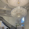 Extra Large Classic Traditional Crystal Chandelier 60/72/90 Lights for Hotel, Showroom, Foyer , Wedding Hall,Coffee Shop - Lamps Moon