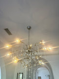 Viticcio Round Silver Chandelier - Lamps Moon