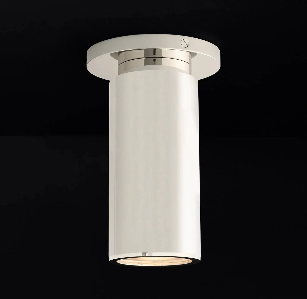 Champeaux Brass Flushmount 4½”D - Lamps Moon