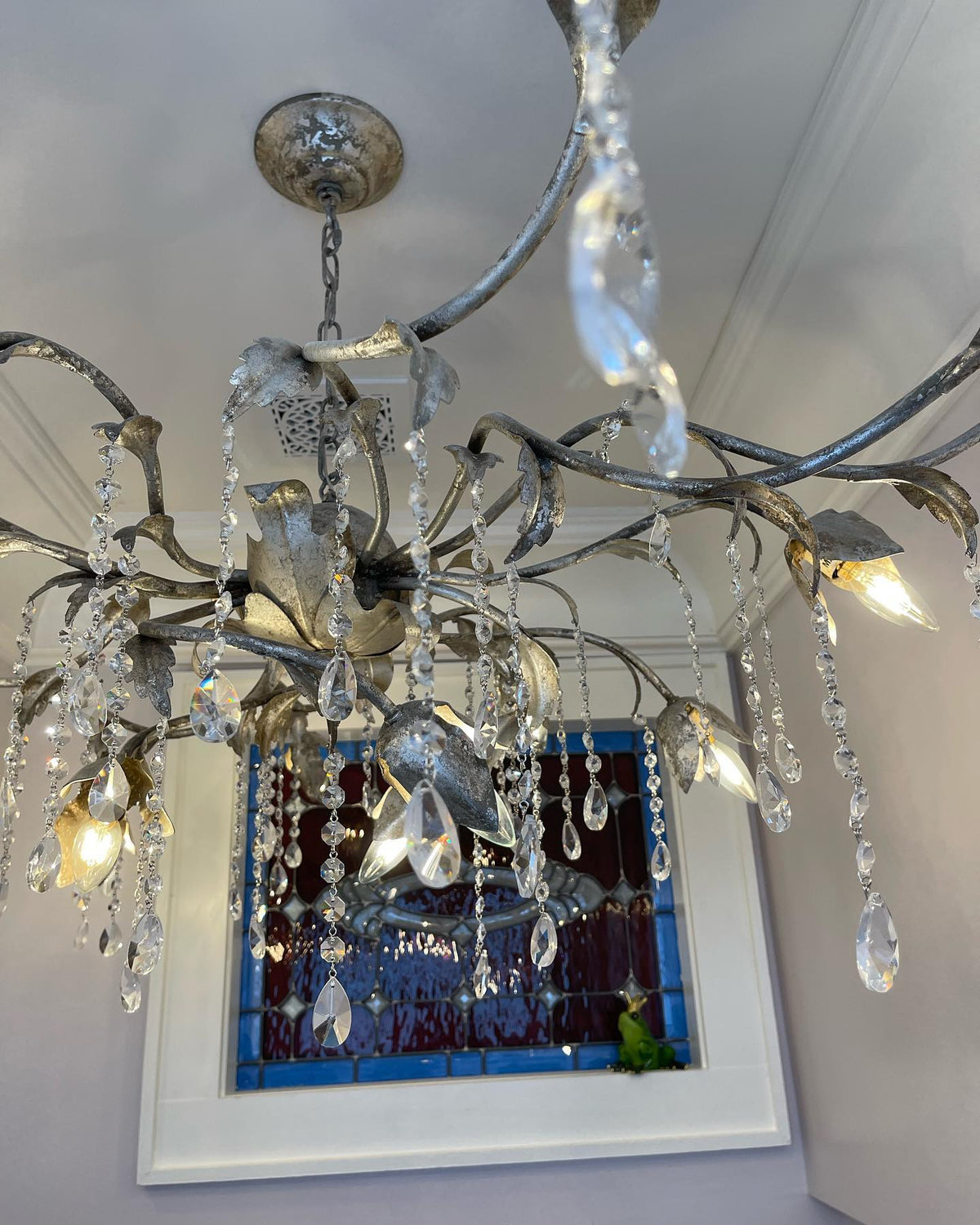 Viticcio Round Silver Chandelier - Lamps Moon