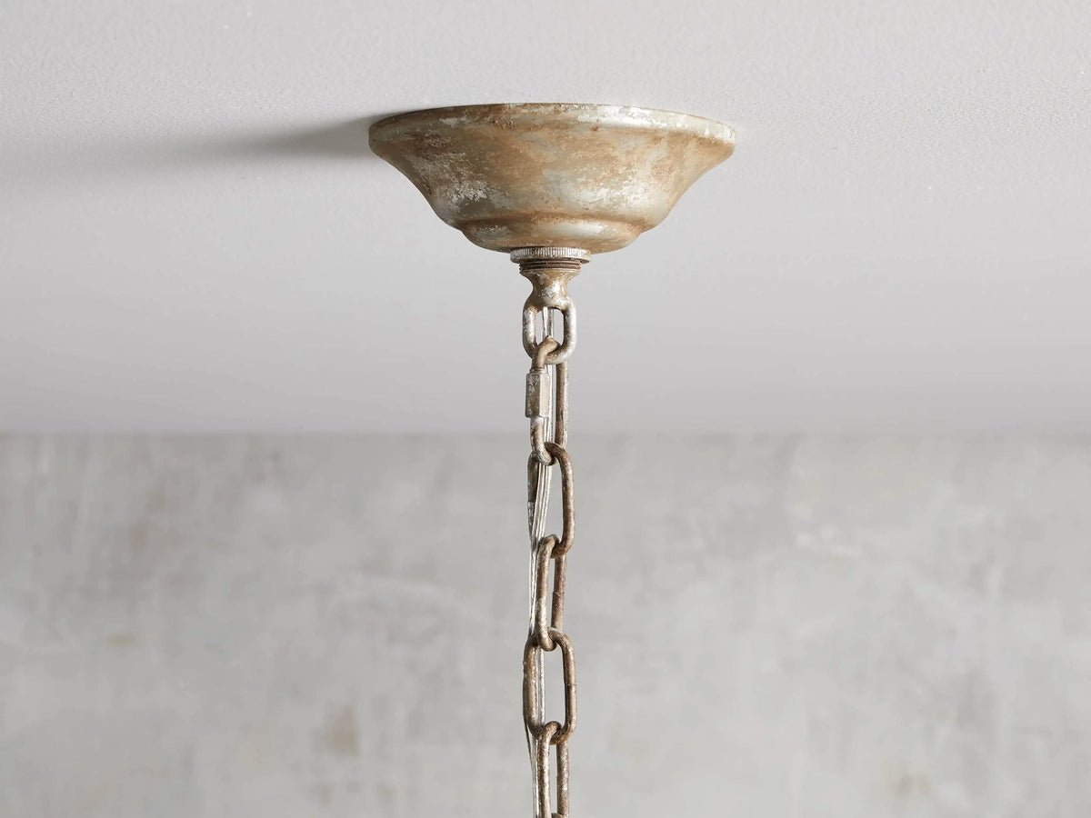 Viticcio Round Silver Chandelier - Lamps Moon