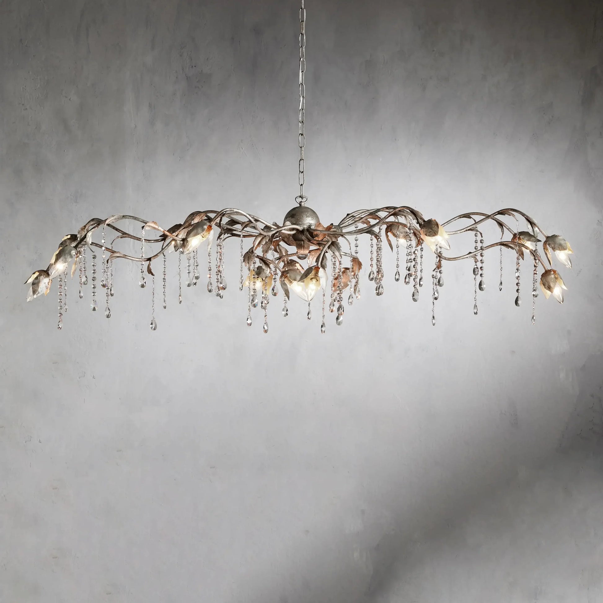 Viticcio Rectangular Chandelier 52''61''71'' - Lamps Moon