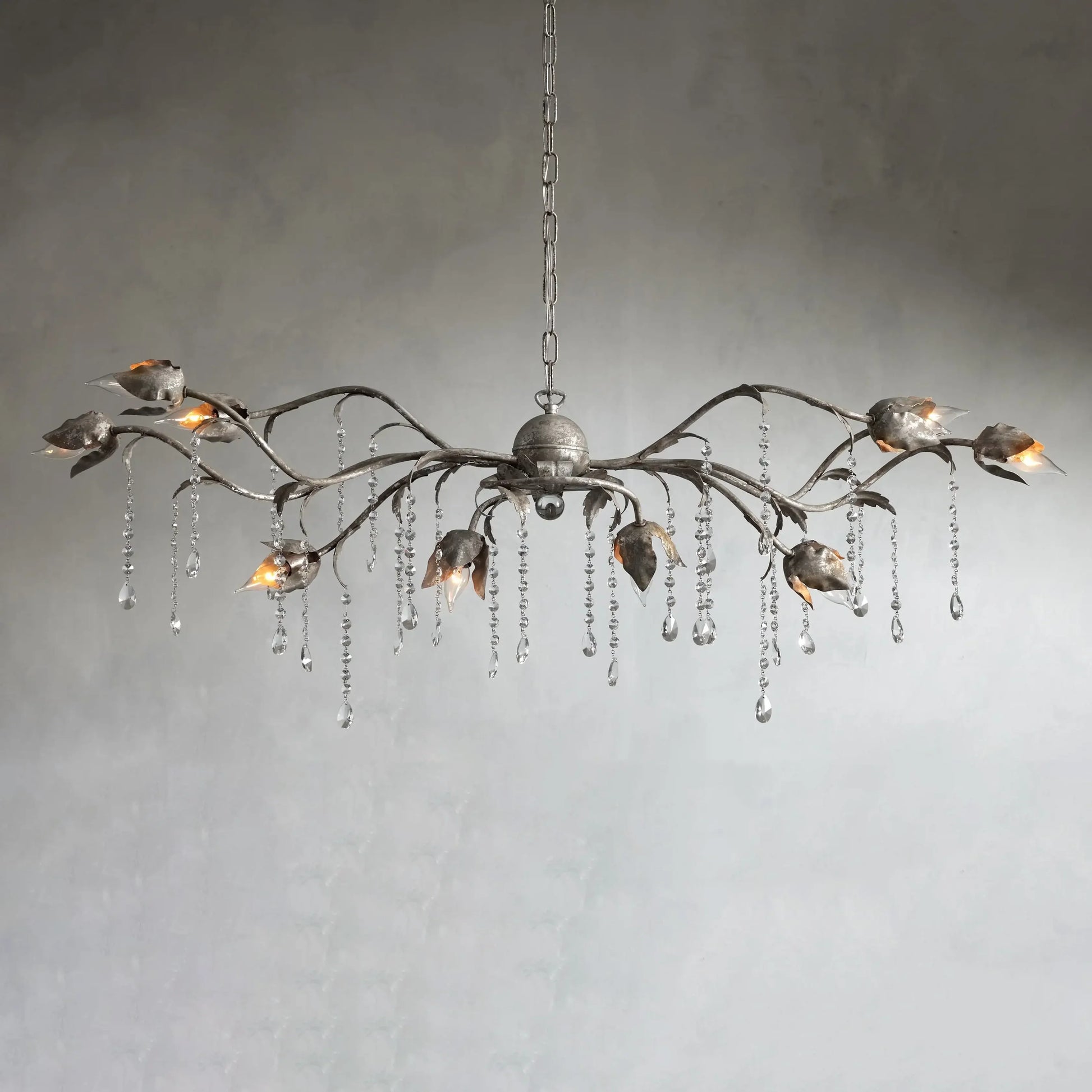 Viticcio Rectangular Chandelier 52''61''71'' - Lamps Moon