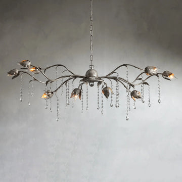 Viticcio Rectangular Chandelier 52''61''71'' - Lamps Moon