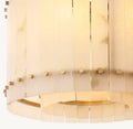 Aurelius Alabaster Round Chandelier 37‘’ - Lamps Moon