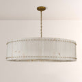 Aurelius Alabaster Round Chandelier 60‘’ - Lamps Moon