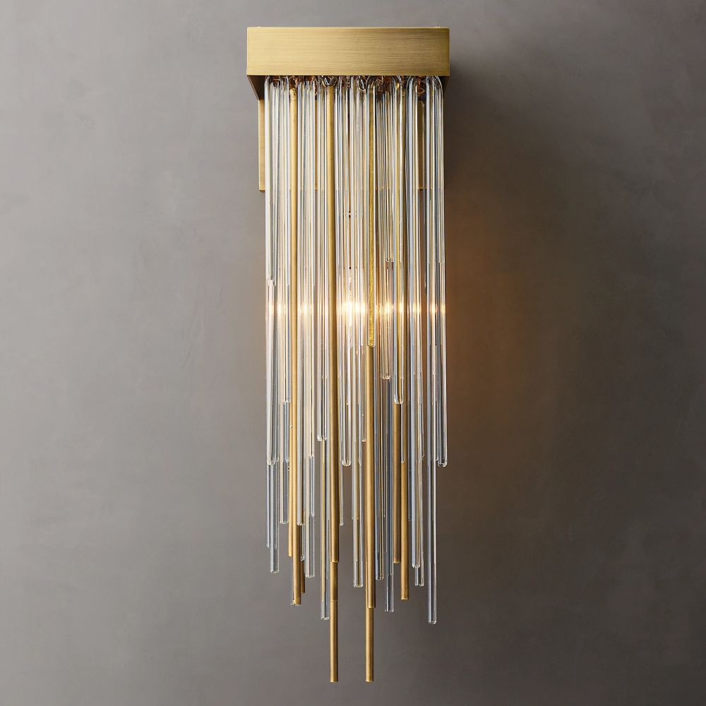 Casha Tube Sconce 22"H - Lamps Moon