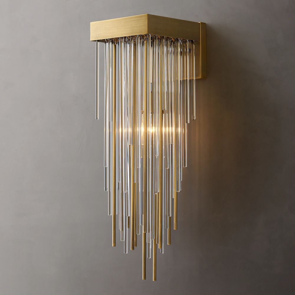 Casha Tube Sconce 22"H - Lamps Moon