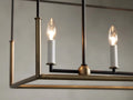 Holt 6-Light Linear Chandelier - Lamps Moon