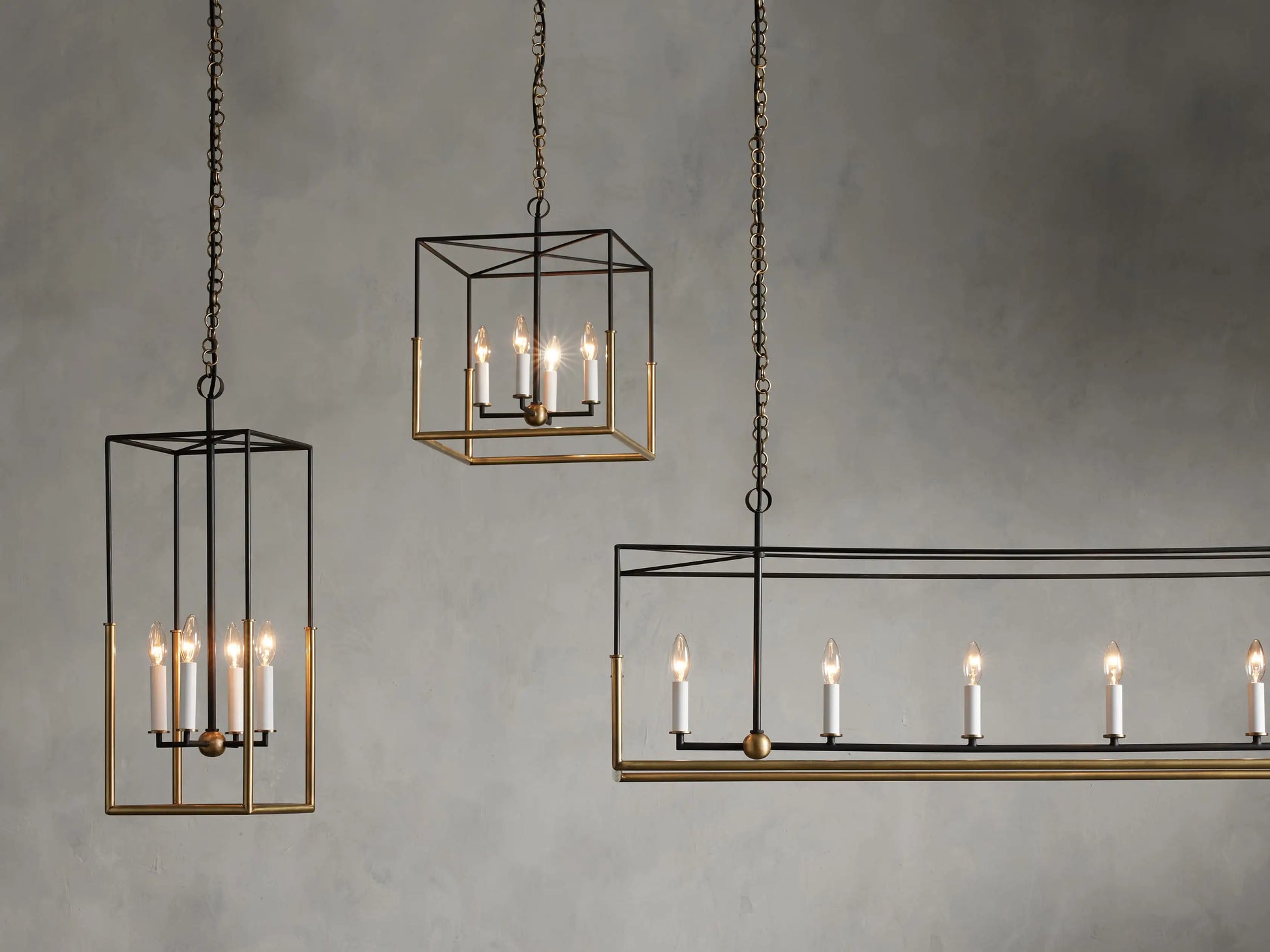 Holt 6-Light Linear Chandelier - Lamps Moon