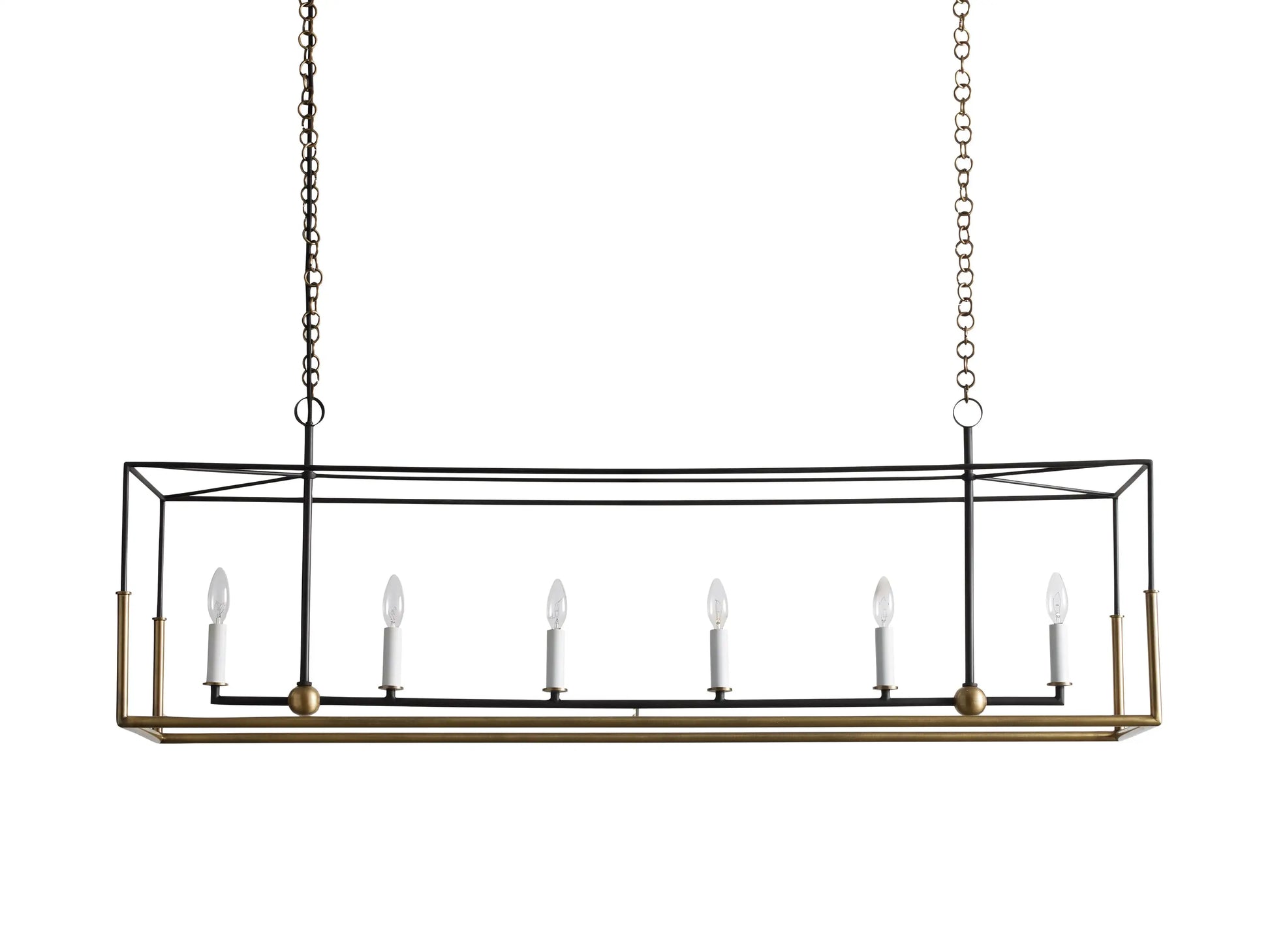 Holt 6-Light Linear Chandelier - Lamps Moon