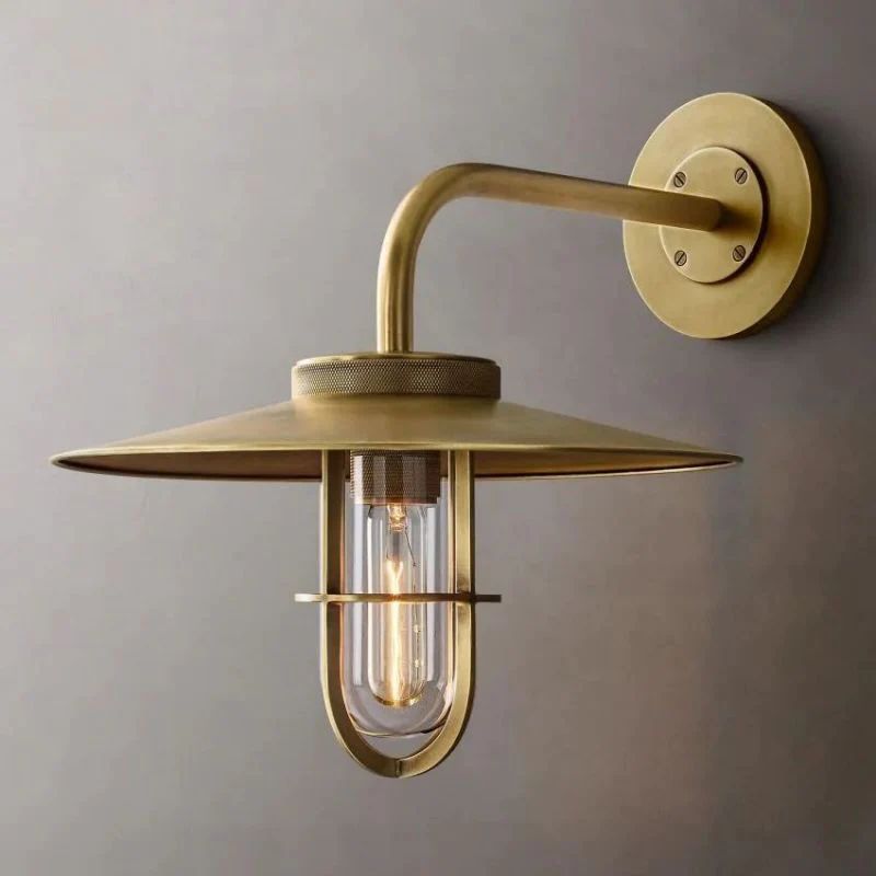 Jazz Barn Outdoor Wall Sconce - Lamps Moon