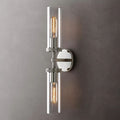 Lambert Knurled Double Sconce - Lamps Moon