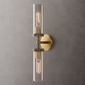 Lambert Knurled Double Sconce - Lamps Moon