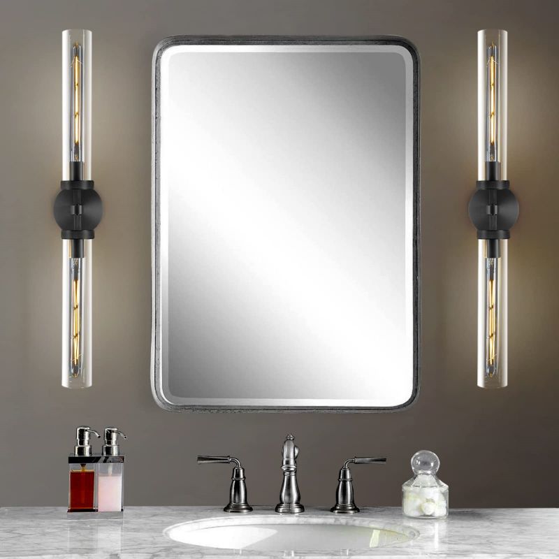 Lambert Knurled Double Sconce - Lamps Moon