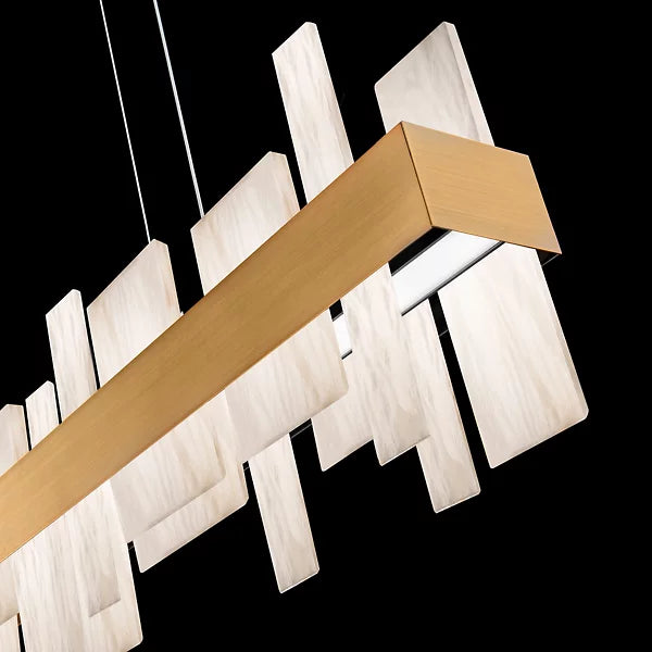 Acpog LED Linear Suspension Chandelier - Lamps Moon