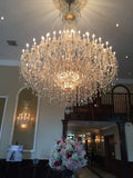 Extra Large Classic Traditional Crystal Chandelier 60/72/90 Lights for Hotel, Showroom, Foyer , Wedding Hall,Coffee Shop - Lamps Moon