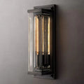 Sova Outdoor Rectangular Wall Sconce - Lamps Moon