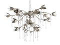 Viticcio Round Silver Chandelier - Lamps Moon