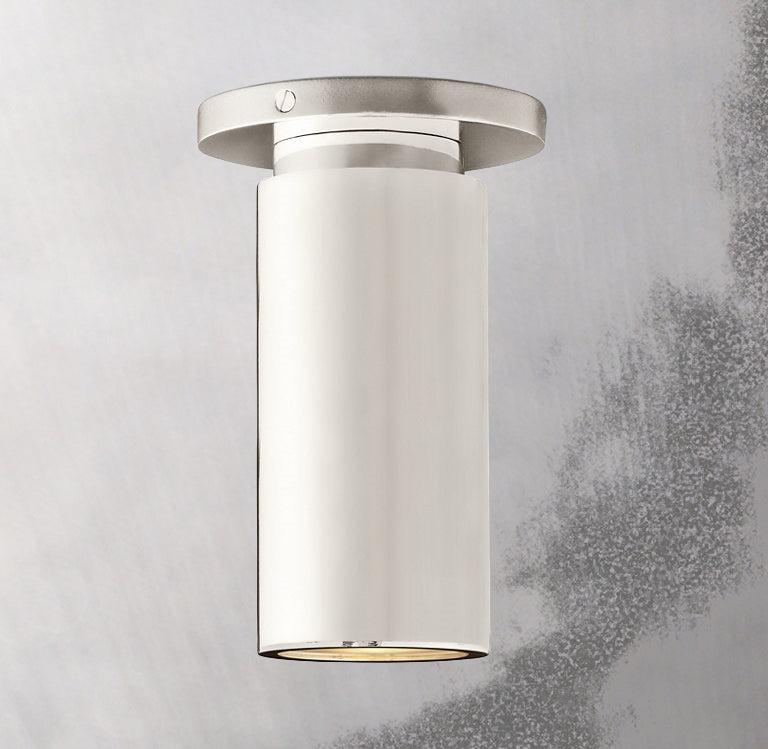 Champeaux Brass Flushmount 4½”D - Lamps Moon