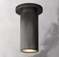 Champeaux Brass Flushmount 4½”D - Lamps Moon